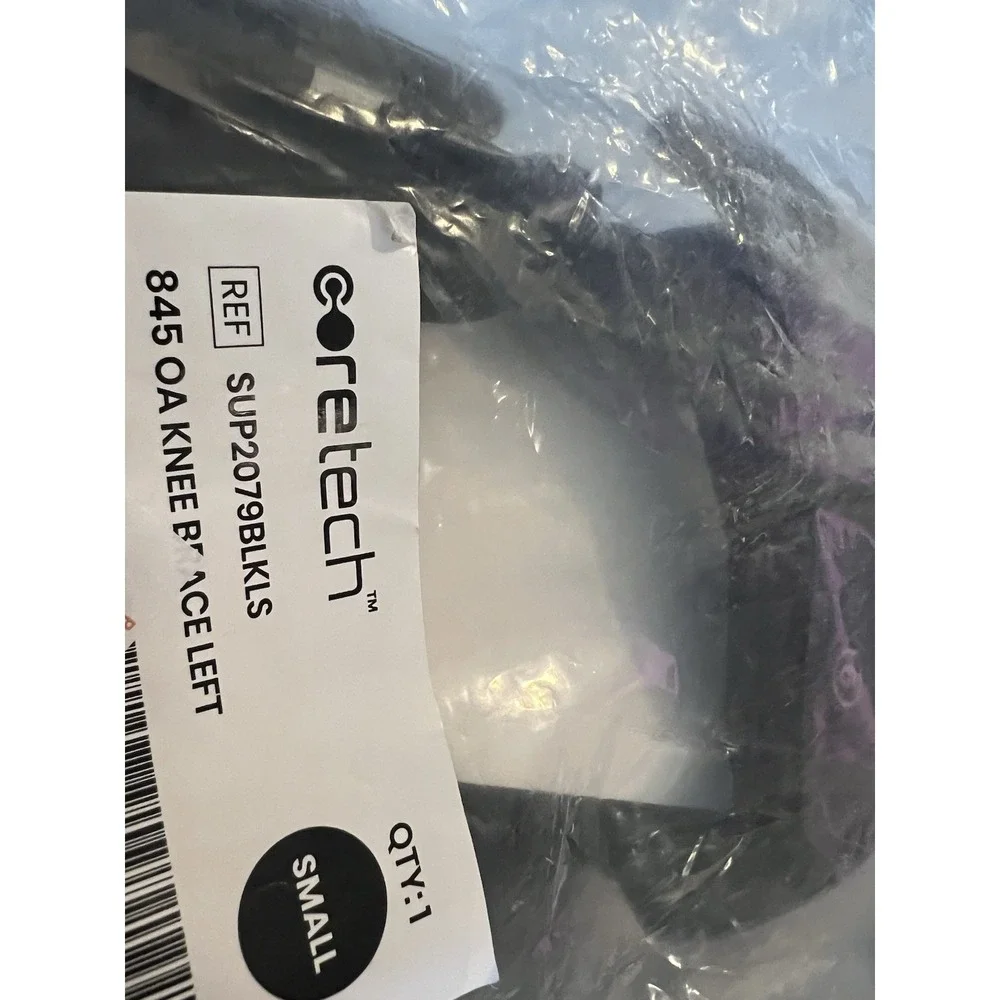 Coretech Dual 845 OA Knee Brace‎ LEFT SMALL SUP2079BLKLS NEW